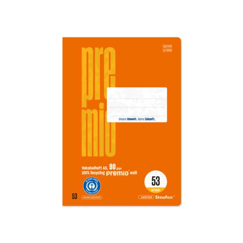 Staufen Vokabelheft Premio 24 Bl.