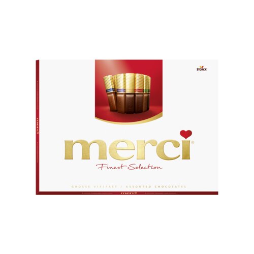 Merci Pralinen Finest Selection Große Vielfalt 675 g/Pack.