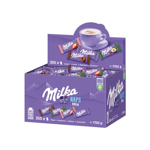 Milka Schokolade NAPS MIX LOSE 1.702 g/Pack.