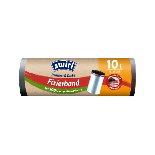 Swirl Müllbeutel Fixierband 10 l