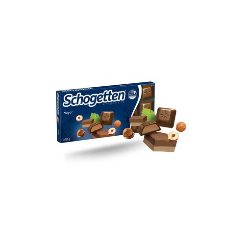 Schogetten Schokolade 100 g/Pack. Nougat