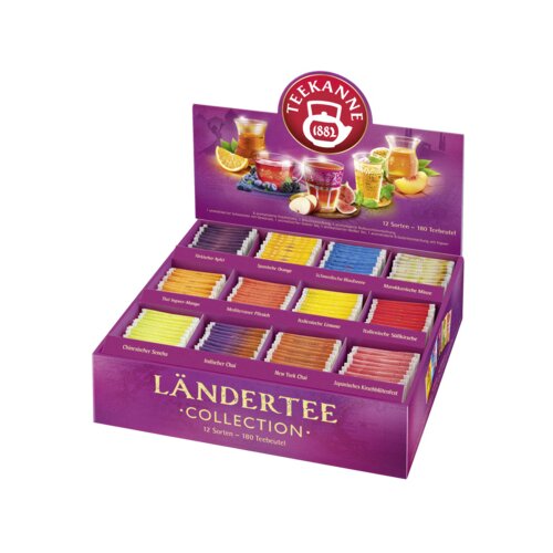 Teekanne Tee Ländertee Collection Box