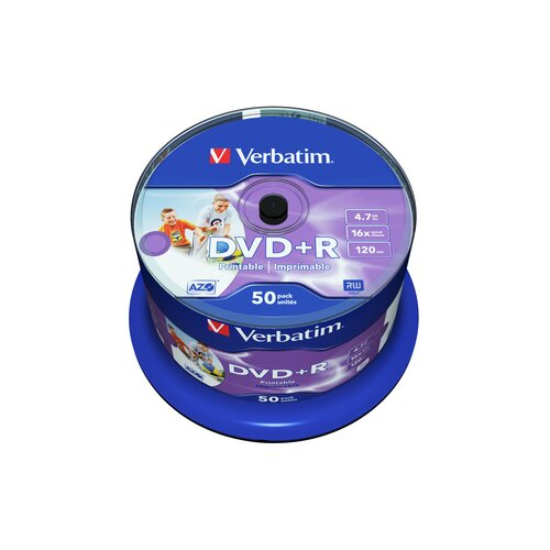 Verbatim DVD+R Spindel 50 St./Pack.