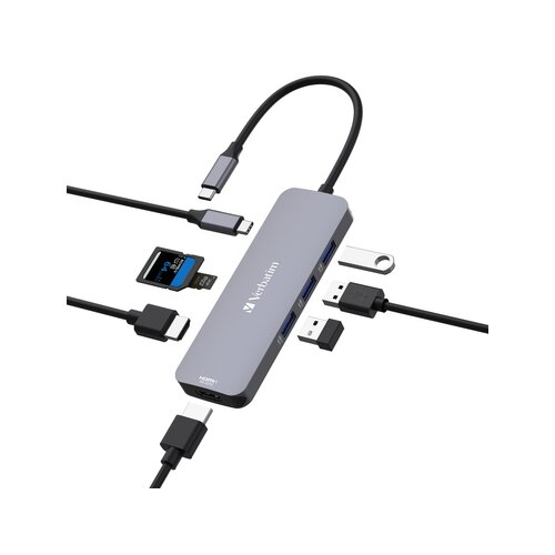 Verbatim USB-Hub CMH-08 85 W