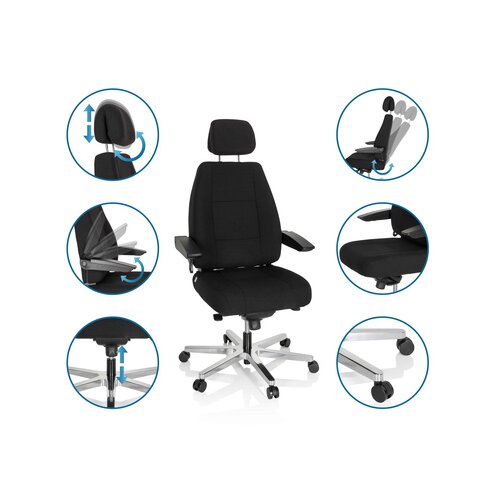 hjh OFFICE Chefsessel 24 HOURS