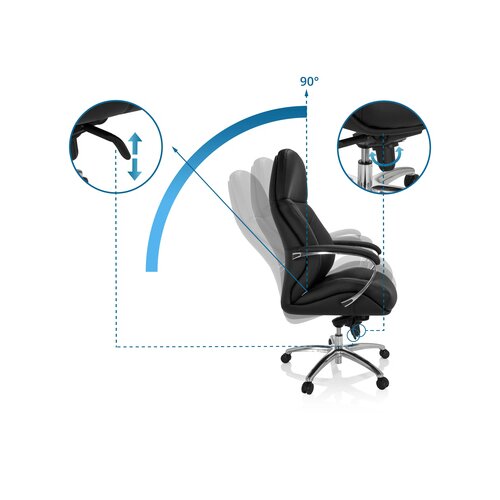 hjh OFFICE Chefsessel BRENTON XXL
