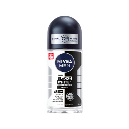 NIVEA MEN Deodorant Black & White Invisible