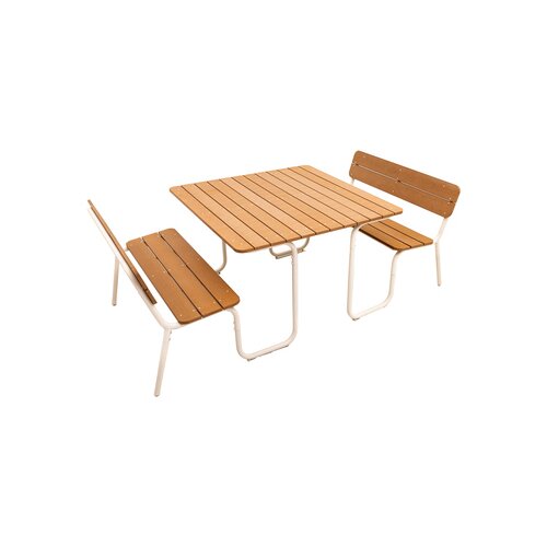 BEST Gartensitzgruppe Soullmate 120 x 82,5 x 242,2 cm (B x H x T)