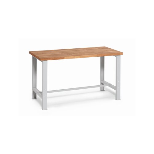 Werkbank WS PROFI SYSTEM 1.500 x 840 x 700 mm (B x H x T) 40 mm Buche, massiv