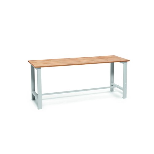 Werkbank WS PROFI SYSTEM 2.000 x 840 x 700 mm (B x H x T) 27 mm Buche, massiv