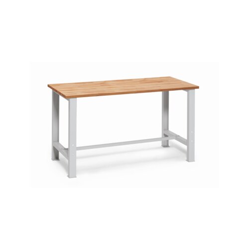 Werkbank WS PROFI SYSTEM 1.500 x 840 x 700 mm (B x H x T) 27 mm Buche, massiv