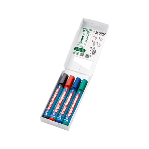 edding Flipchartmarker 383 4 St./Pack.