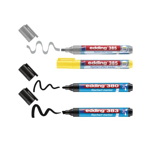 edding Schreibgeräteset Highlighting & Shading Set 4 St./Pack.