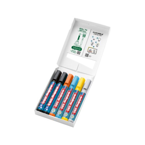 edding Schreibgeräteset Highlighting & Shading Set 6 St./Pack.