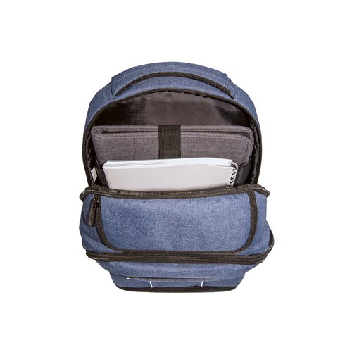 WEDO® Notebookrucksack DENIM Notebooks bis (15,6"), Tablets bis (10,5")