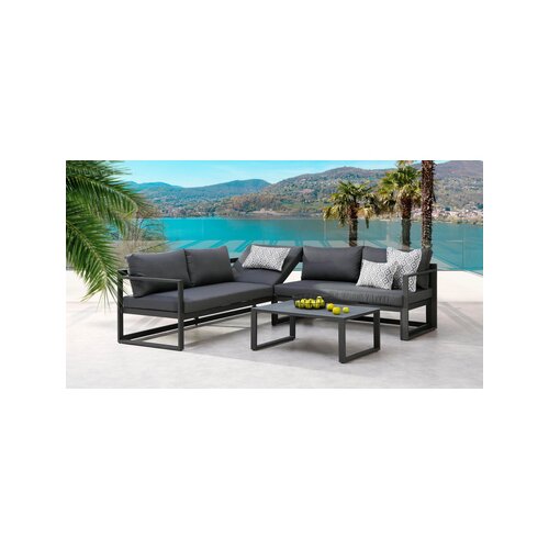 BEST Loungemöbel Rhodos anthrazit
