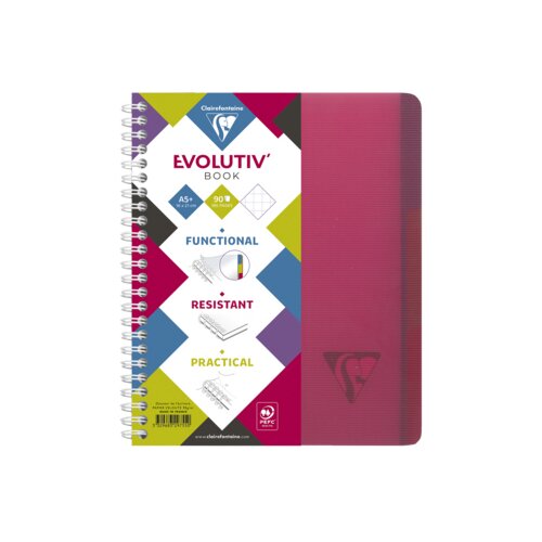 Clairefontaine Collegeblock Evolutiv'Book DIN A5+