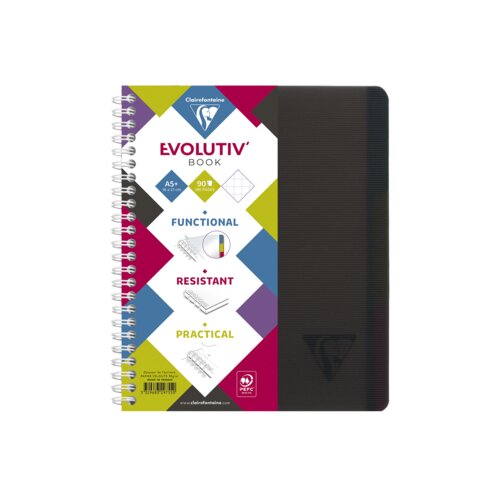 Clairefontaine Collegeblock Evolutiv'Book DIN A5+