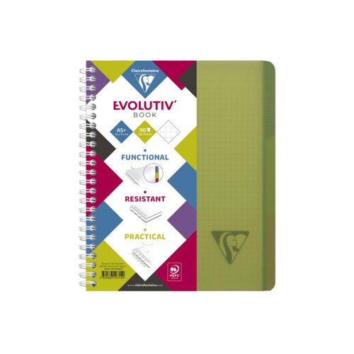 Clairefontaine Collegeblock Evolutiv'Book DIN A5+