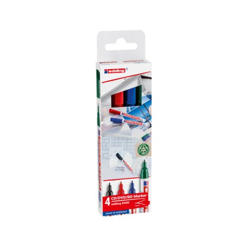 edding Disc Marker 8400 Kartonetui 4 St./Pack.