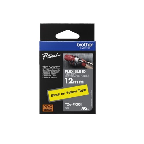 Brother Schriftbandkassette P-touch TZe-FX631