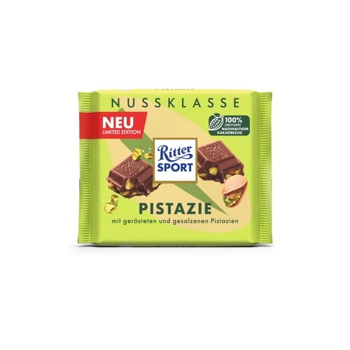 Ritter Sport Schokolade Pistazie 100 g