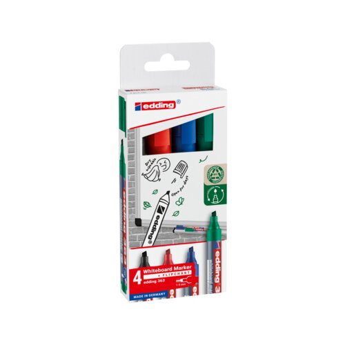 edding Whiteboardmarker 363 4 St./Pack.