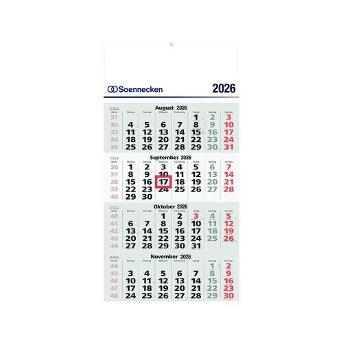 Soennecken Wandkalender 2026