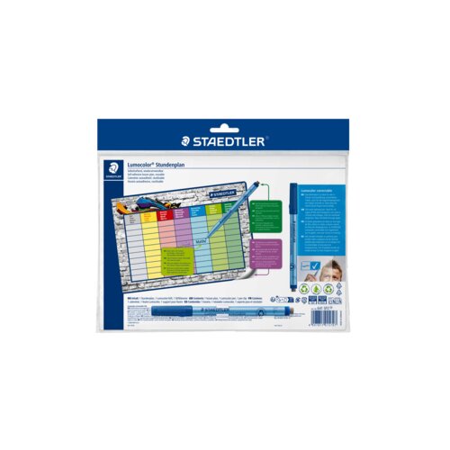 STAEDTLER® Stundenplan Lumocolor® correctable