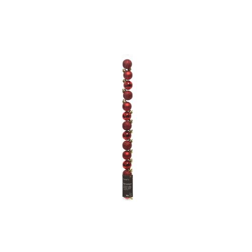 DECORIS Christbaumschmuck Kugel Mix Durchmesser 3 cm