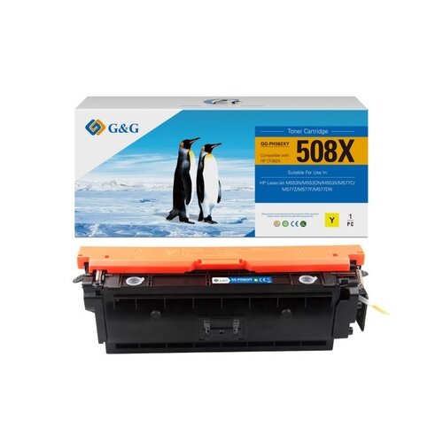 G&G Toner Kompatibel mit HP 508X gelb