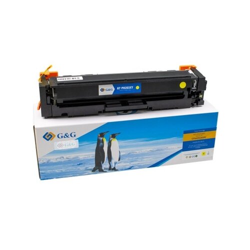 G&G Toner Kompatibel mit HP 203X gelb