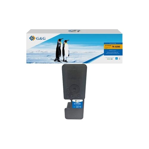 G&G Toner Kompatibel mit KYOCERA-TK5230C cyan