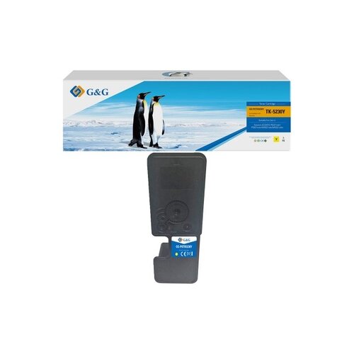G&G Toner Kompatibel mit KYOCERA-TK5230Y gelb