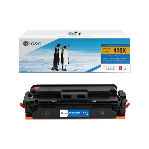 G&G Toner Kompatibel mit HP 410X magenta