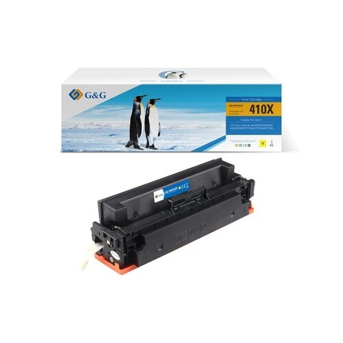 G&G Toner Kompatibel mit HP 410X gelb