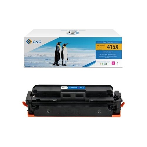 G&G Toner Kompatibel mit HP 415X magenta