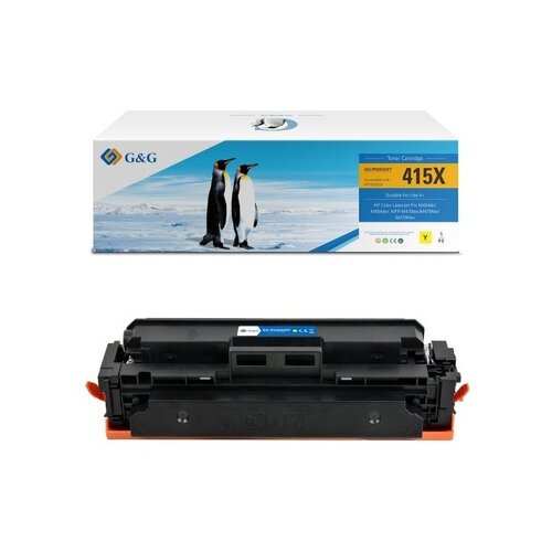 G&G Toner Kompatibel mit HP 415X gelb