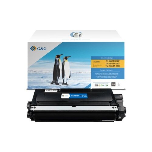 G&G Toner Kompatibel mit Brother TN-2320 schwarz