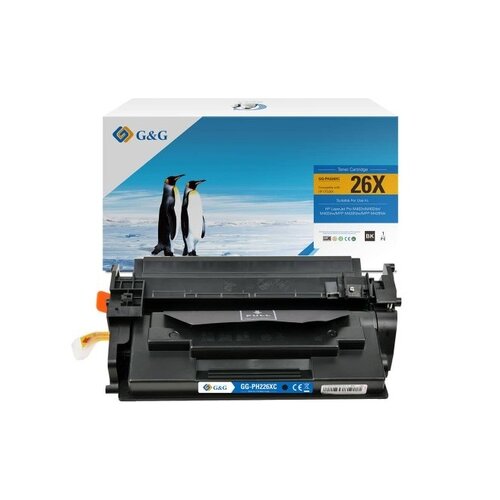 G&G Toner Kompatibel mit HP 26X schwarz