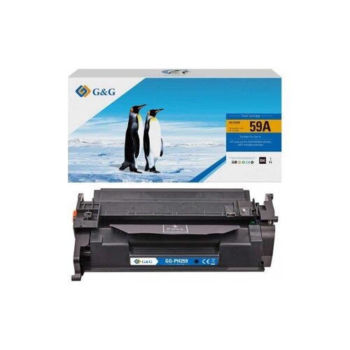 G&G Toner Kompatibel mit HP 59A schwarz