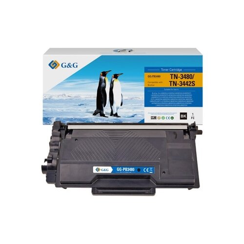 G&G Toner Kompatibel mit Brother TN-3480 schwarz