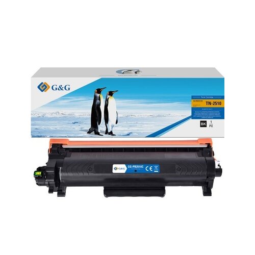G&G Toner Kompatibel mit Brother TN-2510XL schwarz