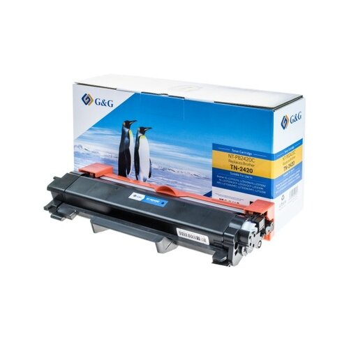 G&G Toner Kompatibel mit Brother TN-2420 schwarz