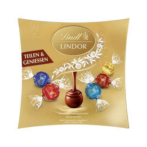 Lindt Pralinen LINDOR Schokokugeln Sharing Box
