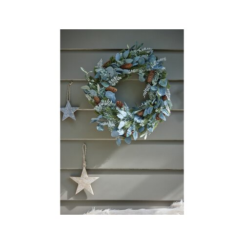 EVERLANDS Weihnachtskranz Modern 40 x 8 cm (Ø x H)