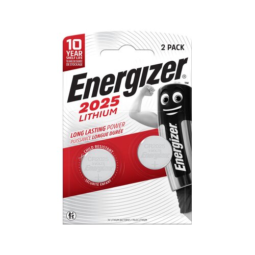 Energizer® Knopfzelle Lithium 2 St./Pack.