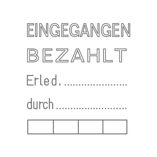 Datumstempel 5440L, Neutralware