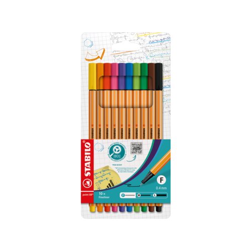 STABILO® Fineliner point 88® 10 St./Pack.
