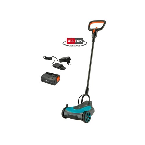 GARDENA Rasenmäher HandyMower 22/18V P4A mit Akkupack